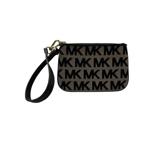 Michael Kors MK Signature Jet Set Jacquard Wristlet - Picture 7 of 11